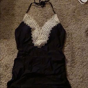 Maternity tankini and bottoms